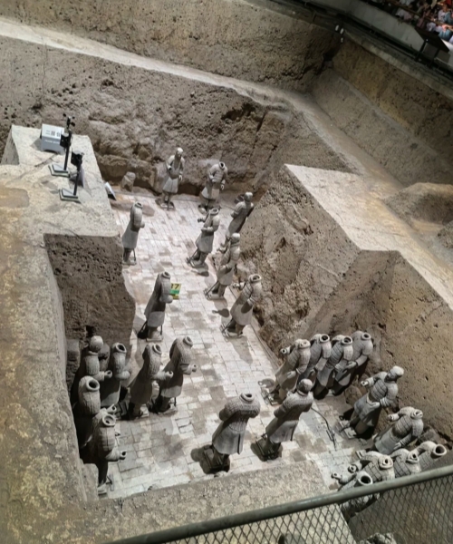 Pit 3 at Terracotta Warriors Museum