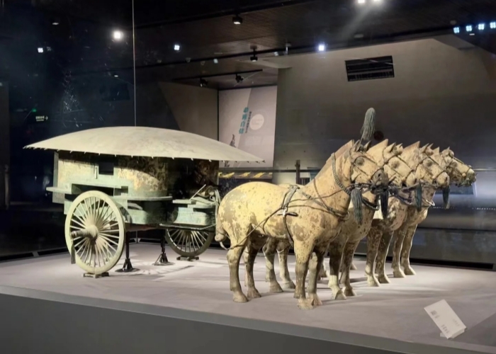 bronze chariots & horses